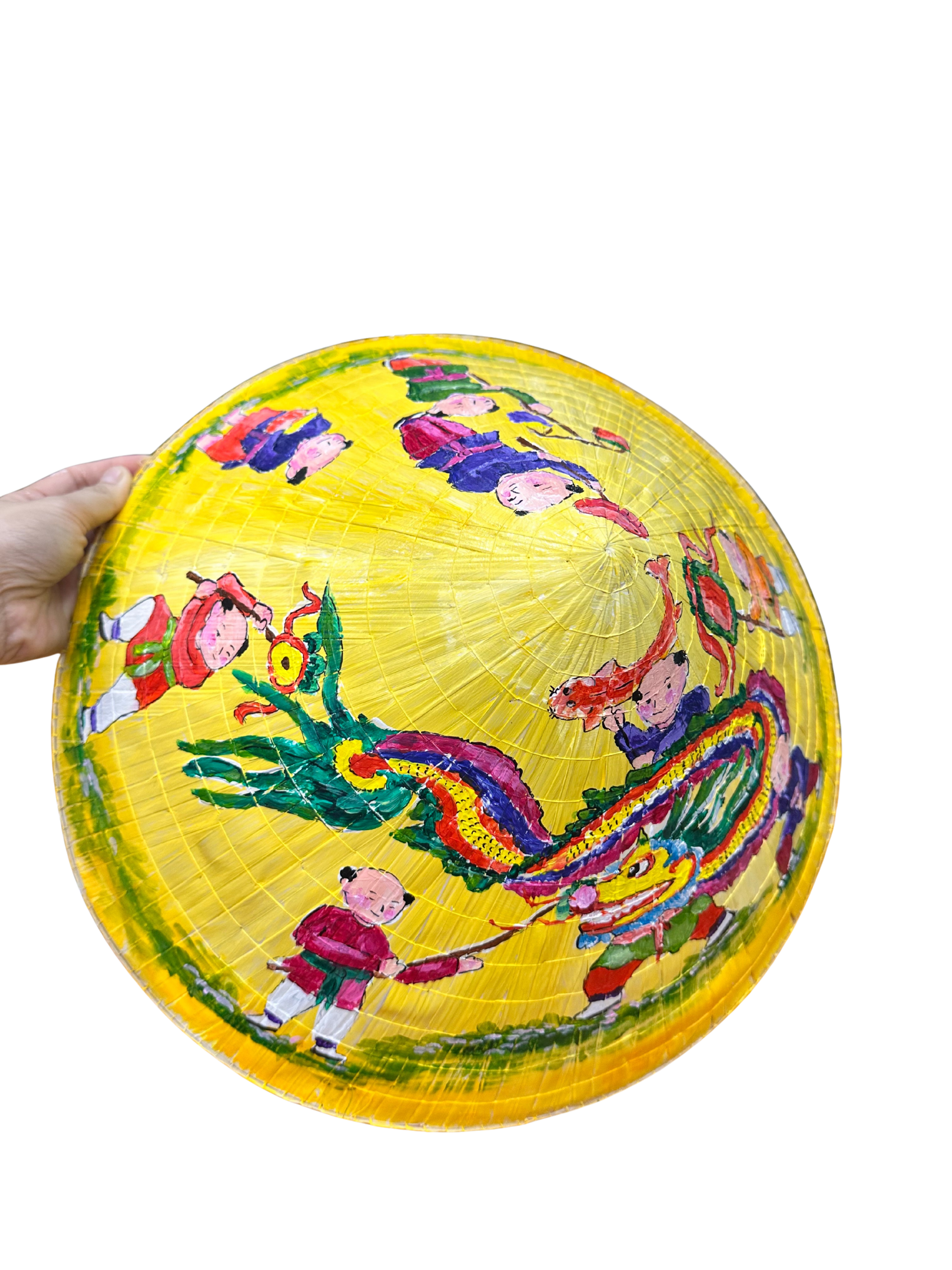 Hand-painted Vietnamese conical hat - Blind Box