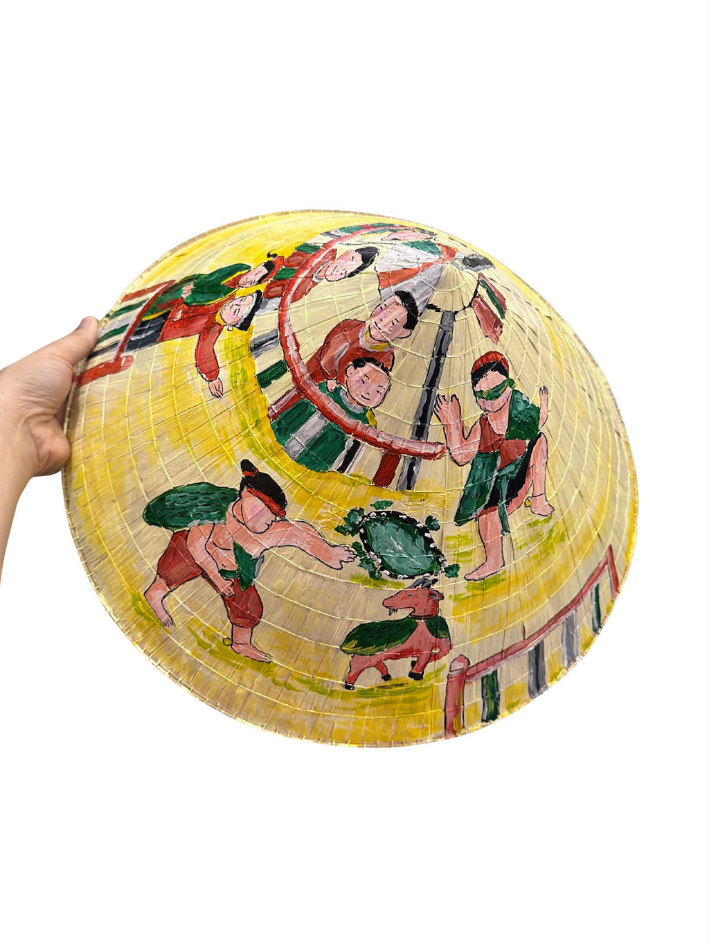 Hand-painted Vietnamese conical hat - Blind Box