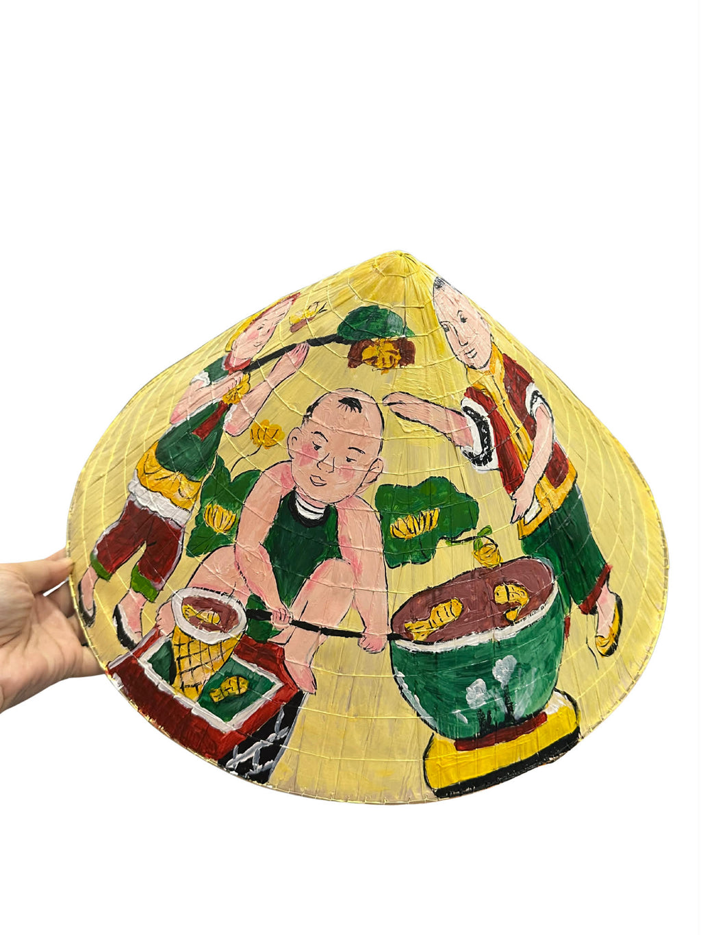 Hand-painted Vietnamese conical hat - Blind Box